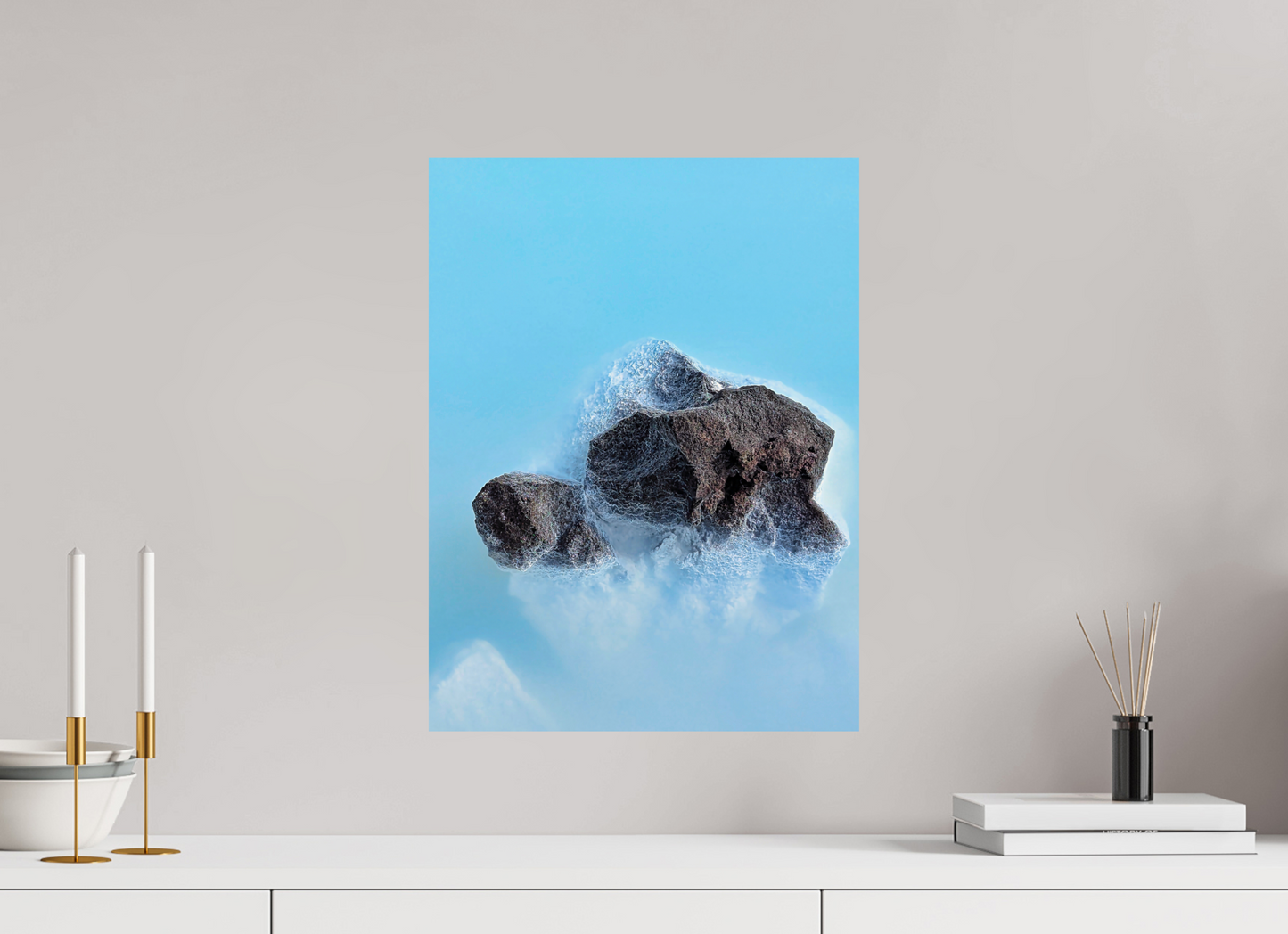 15 x 20″, Photo Print Blue Lagoon