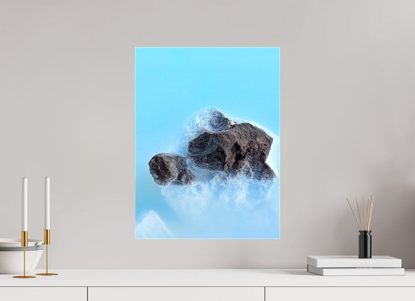 15 x 20″, Canvas Blue Lagoon