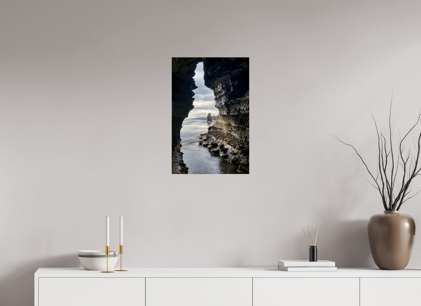 16 x 24″, Metallic Photo Print under Acrylic The Keyhole