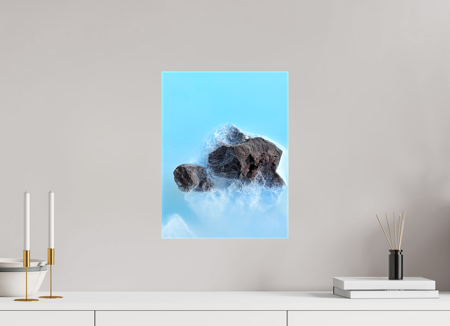 12 x 16″, Canvas Blue Lagoon