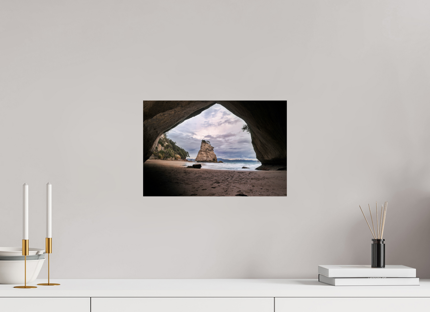 15 x 10″, Fuji Crystal Cathedral Cove