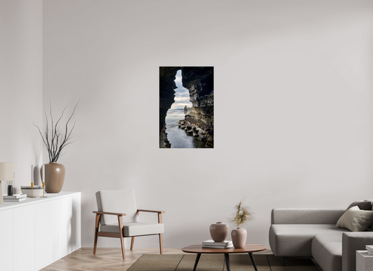 24 x 36″, Metallic Print The Keyhole