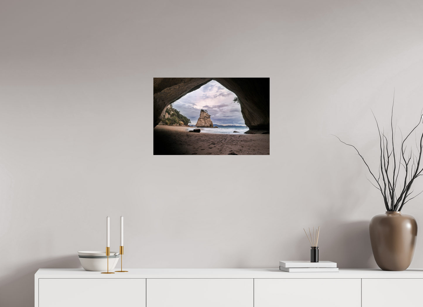 24 x 16″, Fuji Crystal Cathedral Cove