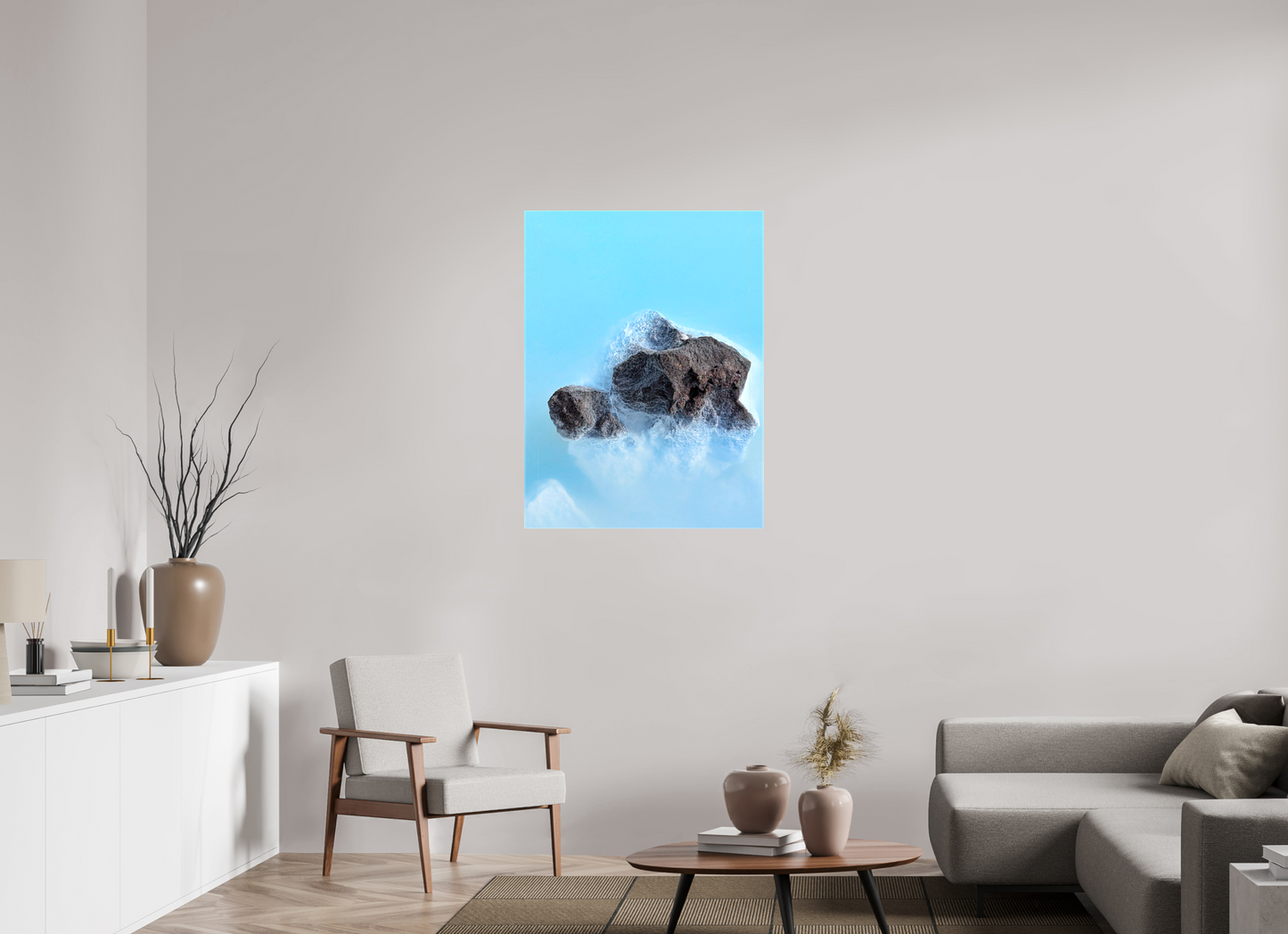 30 x 40″, Canvas Blue Lagoon
