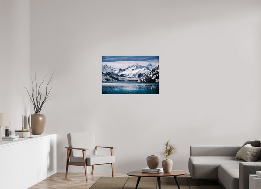 36 x 24″, Metallic Photo Print under Acrylic John Hopkins Glacier